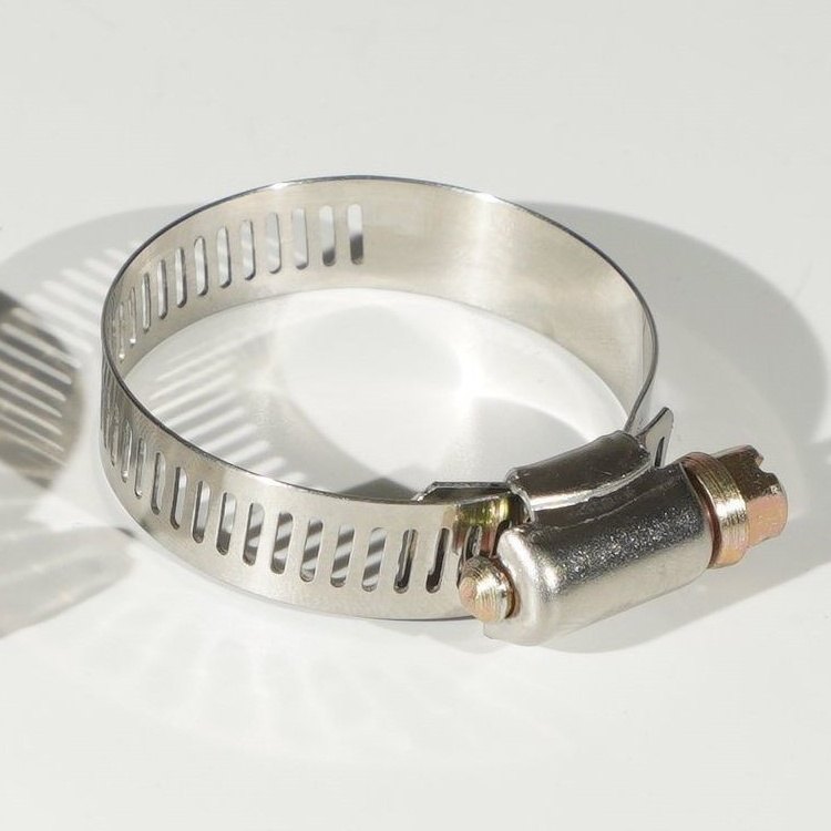 American type stainless steel hose clamp
